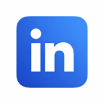 LinkedIn social media icon